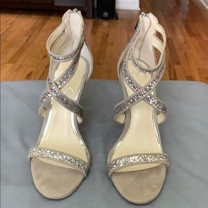 Jessica Simpson | Ellenie | Glitter Heeled Sandals